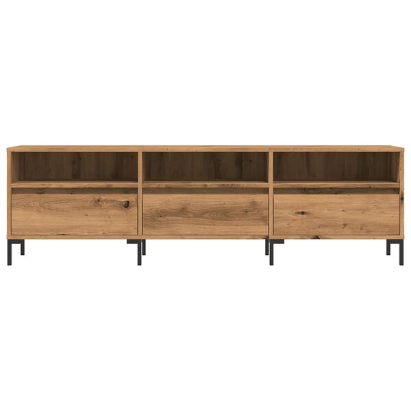vidaXL Έπιπλο Τηλεόρασης τεχνίτης Δρυς 150x30x44,5 εκ