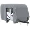 vidaXL Κάλυμμα τροχόσπιτου Γκρι 460x250x220 cm Μη υφασμένο ύφασμα