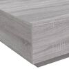 vidaXL Τραπεζάκι Σαλονιού Γκρι Sonoma 80x80x31 εκ. Επεξεργασμένο Ξύλο