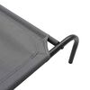 vidaXL Ανυψωμένο κρεβάτι σκύλου γκρι 90x50x20 cm ύφασμα Οξφόρδης