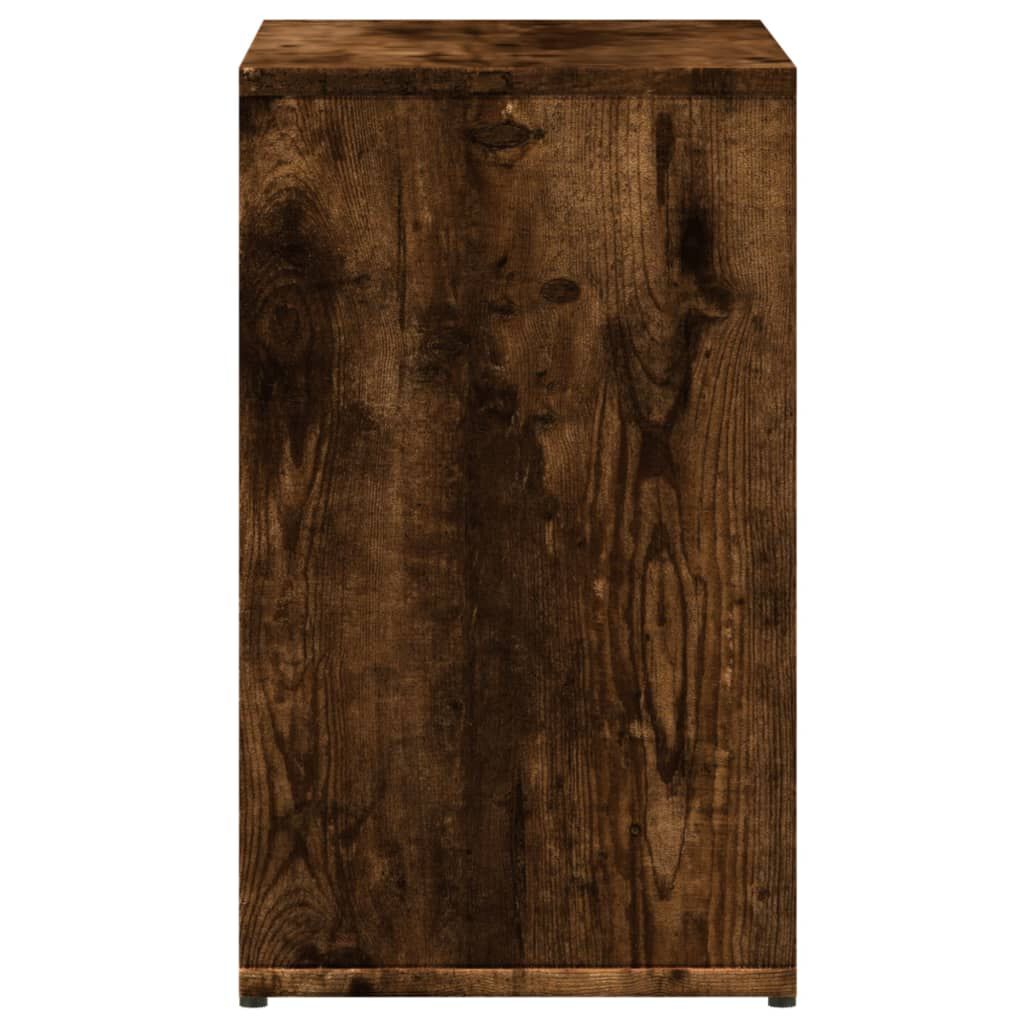 vidaXL Βοηθητικό Τραπέζι Καπνιστή Δρυς 50x30x50 εκ. Επεξεργασμένο Ξύλο
