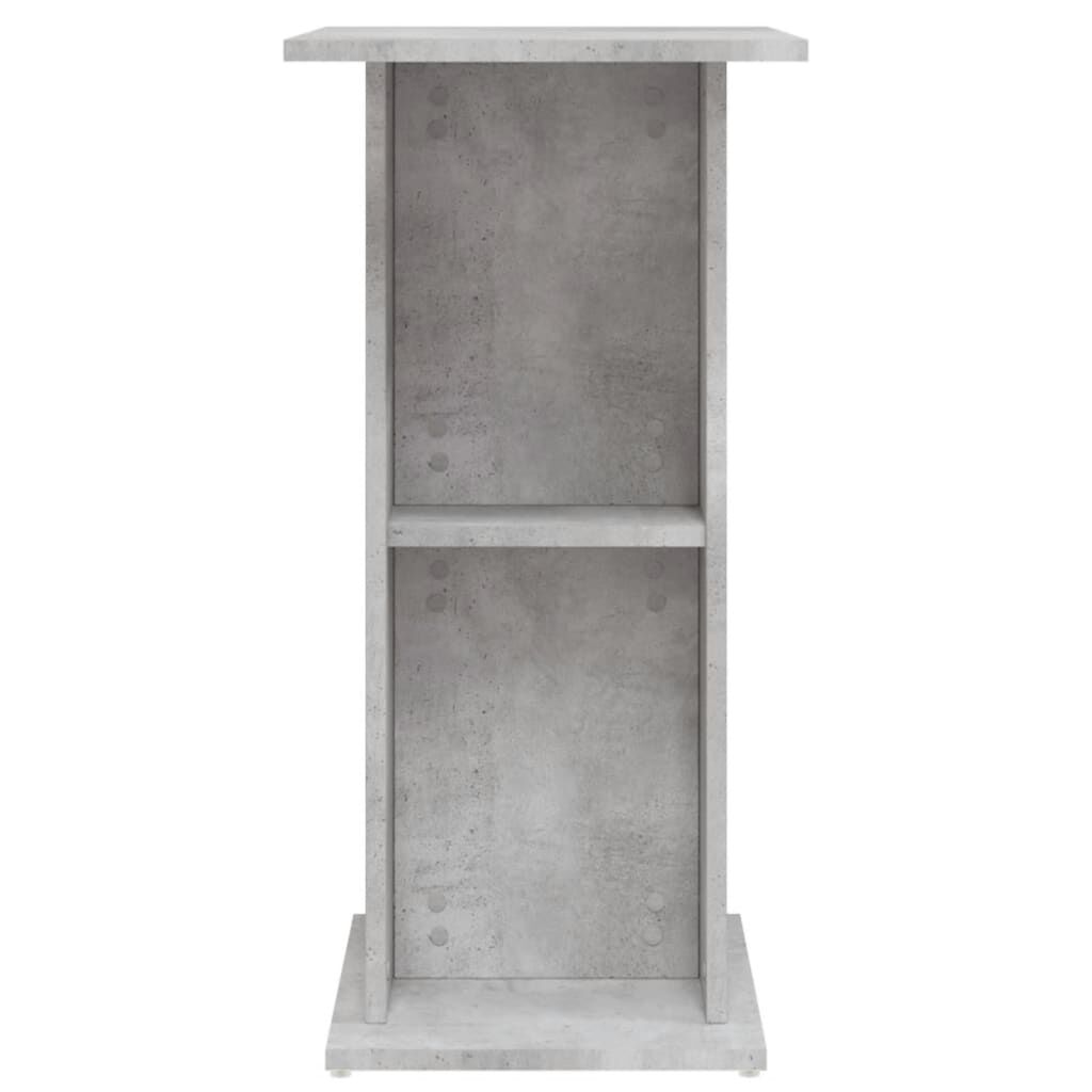vidaXL Βάση Ενυδρείου Γκρι Σκυροδ. 60,5x36x72,5 εκ. Επεξεργασμένο Ξύλο