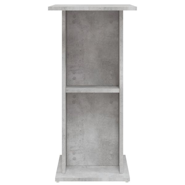 vidaXL Βάση Ενυδρείου Γκρι Σκυροδ. 60,5x36x72,5 εκ. Επεξεργασμένο Ξύλο
