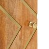 vidaXL Βοηθητικό Έπιπλο Καφέ/Μαύρο 40x33,5x75 εκ. Μασίφ Ξύλο Μάνγκο