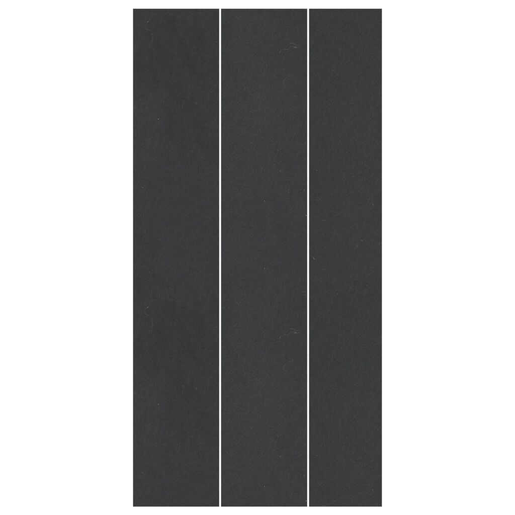 vidaXL Ορθογώνιο Κάλυμμα Πισίνας Μαύρο PVC 750 x 372 εκ. Αδιάβροχο