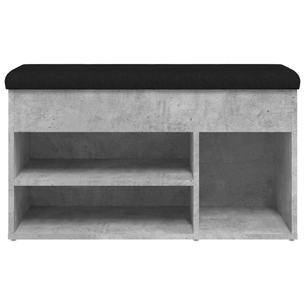 vidaXL Παπουτσοθήκη Γκρι Σκυρ. 82x32x45,5 εκ. από Επεξεργασμένο Ξύλο