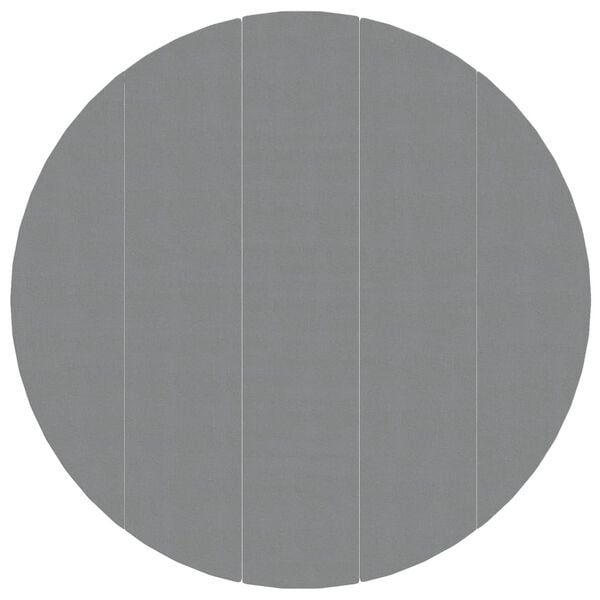 vidaXL Υπόστρωμα Πισίνας Ανοιχτό Γκρι Ø550 εκ. Πολυεστερικό Γεωύφασμα