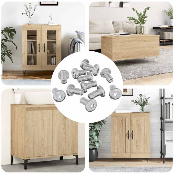 vidaXL &Beta;ί&delta;&alpha; &kappa;&lambda;&epsilon;&iota;&delta;ώ&mu;&alpha;&tau;&omicron;&sigmaf; &Mu;&omicron;&nu;ό&chi;&rho;&omega;&mu;&omicron; 4865 pcs &Alpha;&sigma;&eta;&mu;ί &Alpha;&tau;&sigma;ά&lambda;&iota;