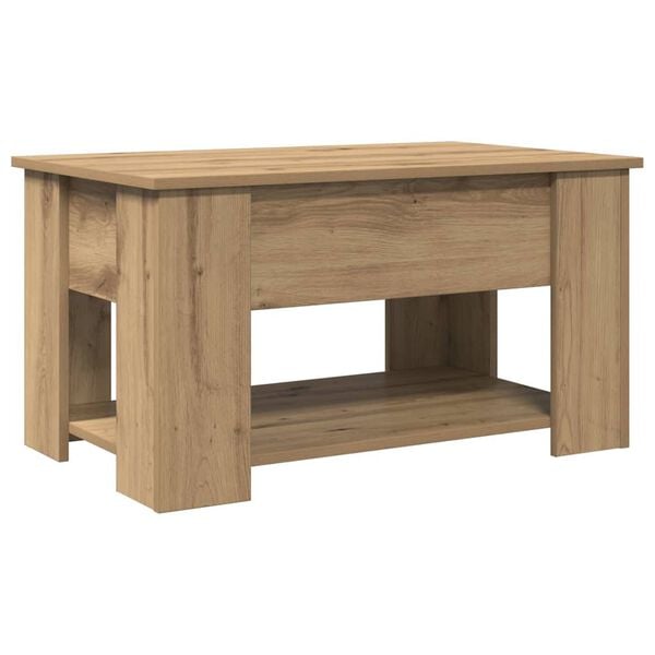 vidaXL Τραπεζάκι σαλονιού Artisan Oak 79x49x41 cm Κατασκευασμένο ξύλο