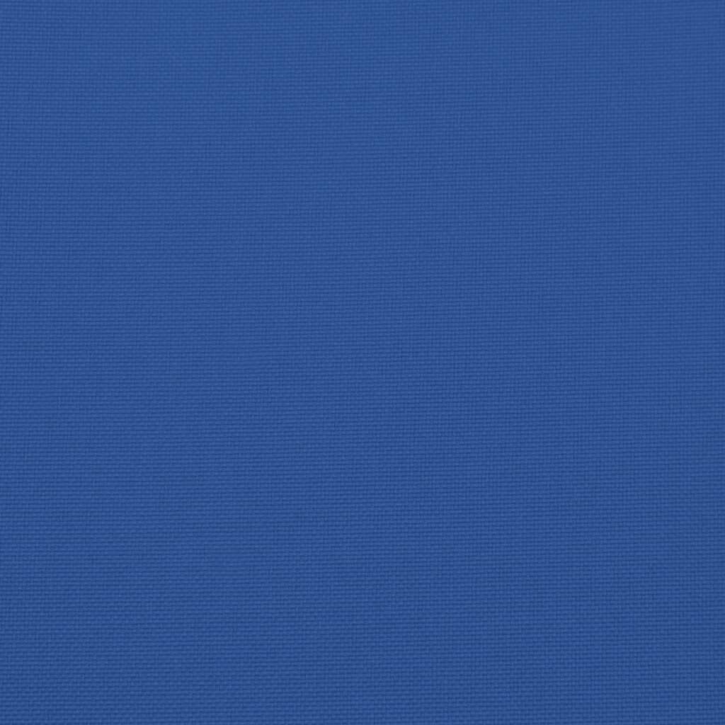 vidaXL Μαξιλάρι Σεζλόνγκ Μπλε Ρουά (75+105) x 50 x 4 εκ.