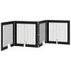 vidaXL &Sigma;&tau;&epsilon;&rho;&epsilon;&omega;&mu;έ&nu;&eta; &gamma;&upsilon;&alpha;&lambda;&iota;&sigma;&tau;&epsilon;&rho;ή &pi;ύ&lambda;&eta; &gamma;&iota;&alpha; &sigma;&kappa;ύ&lambda;&omicron;&upsilon;&sigmaf; 4 pcs &Mu;&alpha;ύ&rho;&eta; &Delta;&rho;&upsilon;&sigmaf; 401 &epsilon;&kappa;