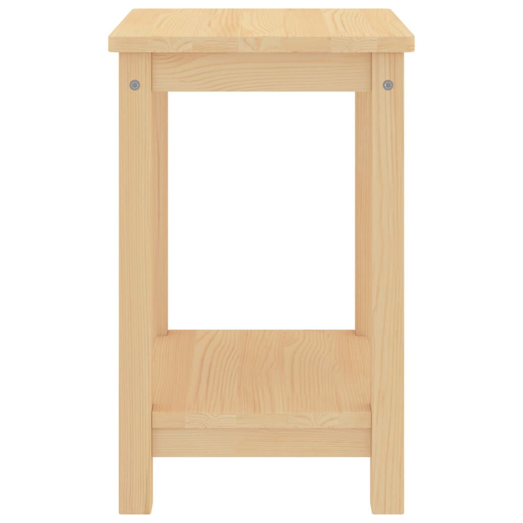 vidaXL Κομοδίνο Ανοιχτό Ξύλο 35 x 30 x 47 εκ. από Μασίφ Ξύλο Πεύκου