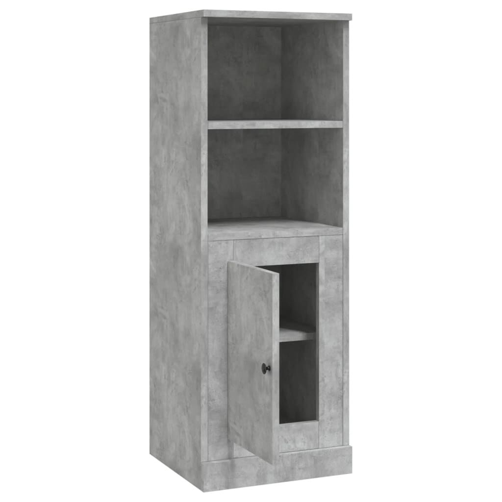 vidaXL Ντουλάπι Γκρι Σκυροδέματος 36x35,5x103,5 εκ. Επεξεργασμένο Ξύλο