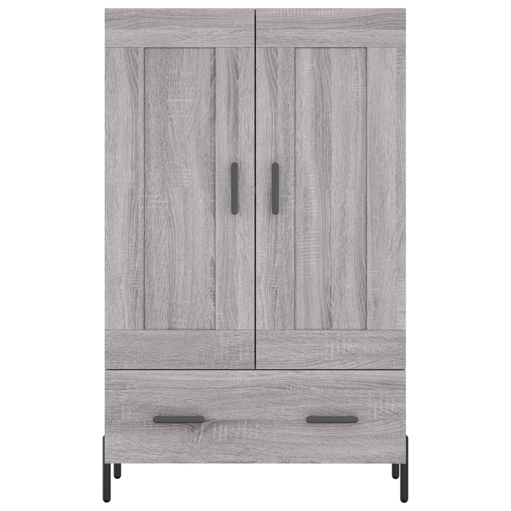 vidaXL Ντουλάπα Γκρι Sonoma 69,5 x 31 x 115 εκ. από Επεξεργασμένο Ξύλο
