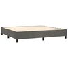 vidaXL &Kappa;&rho;&epsilon;&beta;ά&tau;&iota; Boxspring &mu;&epsilon; &Sigma;&tau;&rho;ώ&mu;&alpha; &Sigma;&kappa;&omicron;ύ&rho;&omicron; &Gamma;&kappa;&rho;&iota; 200x200 &epsilon;&kappa;. &Beta;&epsilon;&lambda;&omicron;ύ&delta;&iota;&nu;&omicron;