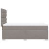 vidaXL &Kappa;&rho;&epsilon;&beta;ά&tau;&iota; Boxspring &mu;&epsilon; &Sigma;&tau;&rho;ώ&mu;&alpha; Taupe 100 x 200 &epsilon;&kappa;. &Upsilon;&phi;&alpha;&sigma;&mu;ά&tau;&iota;&nu;&omicron;