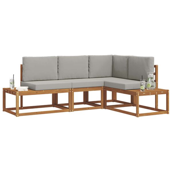 vidaXL &Sigma;&epsilon;&iota;&rho;ά &Kappa;&alpha;&nu;&alpha;&pi;έ &Epsilon;&xi;&omega;&tau;&epsilon;&rho;&iota;&kappa;&omicron;ύ 4 &Tau;&epsilon;&mu;ά&chi;&iota;&omicron; &Phi;&upsilon;&sigma;&iota;&kappa;ό &kappa;&alpha;&iota; &Alpha;&nu;&omicron;&iota;&chi;&tau;ό &Gamma;&kappa;&rho;&iota;