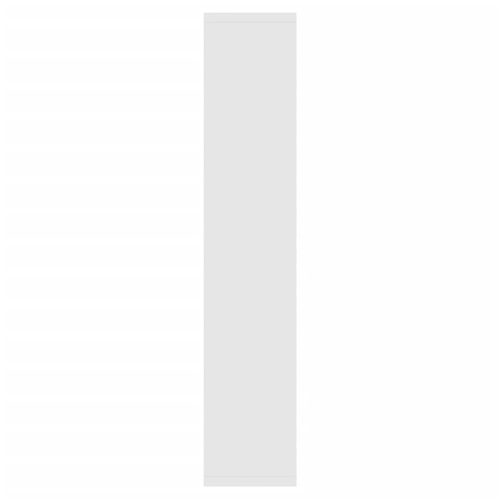 vidaXL Έπιπλο Καθρέπτη με LED Λευκό 91 x 15 x 76,5 εκ.