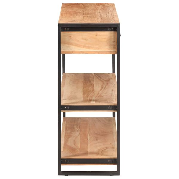 vidaXL Κονσόλα 120 x 30 x 75 εκ. από Μασίφ Ξύλο Ακακίας