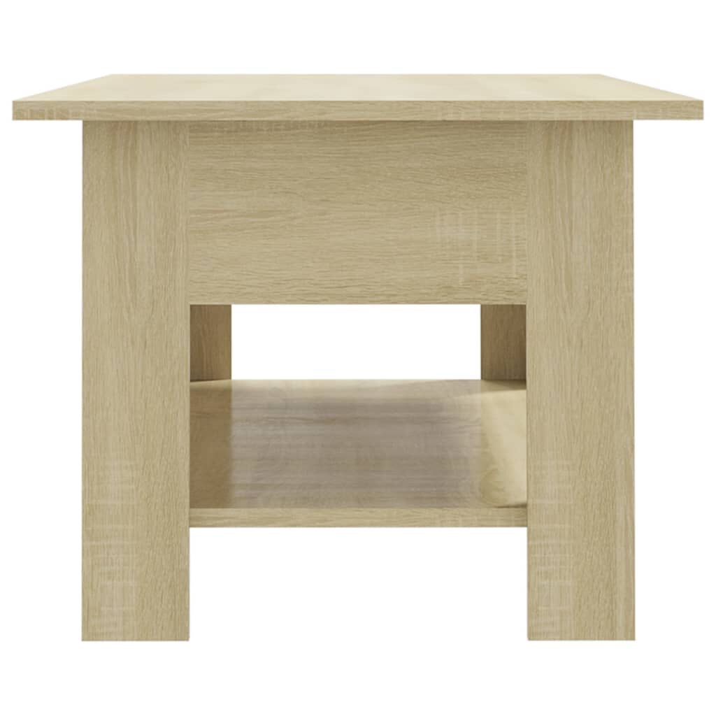 vidaXL Τραπεζάκι Σαλονιού Sonoma Δρυς 102x55x42 εκ. Επεξεργασμένο Ξύλο