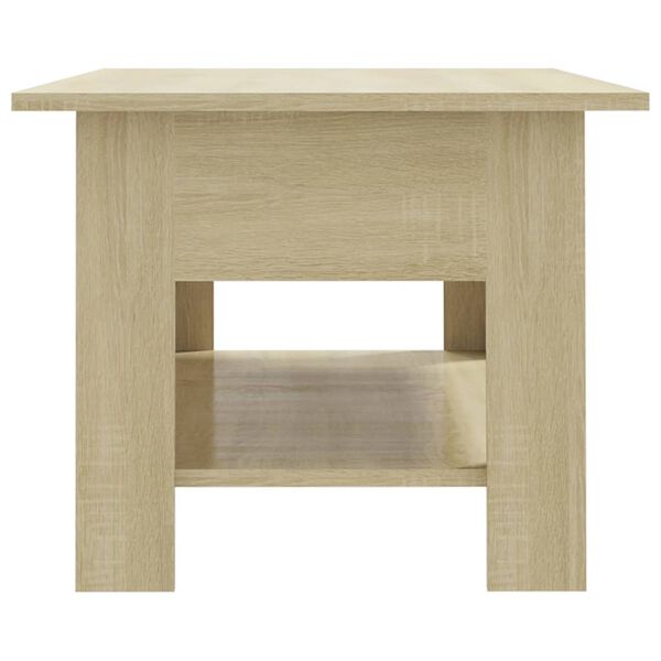 vidaXL Τραπεζάκι Σαλονιού Sonoma Δρυς 102x55x42 εκ. Επεξεργασμένο Ξύλο