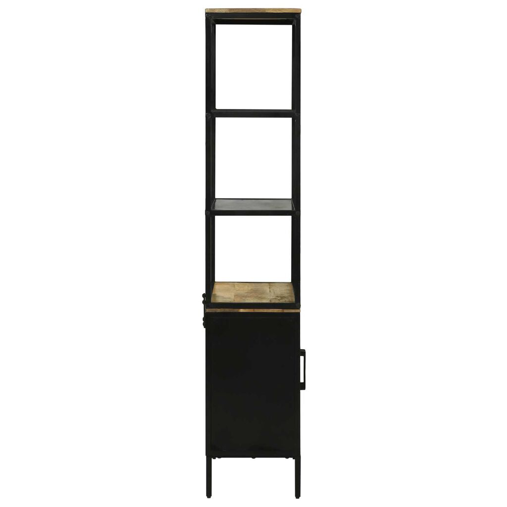 vidaXL Υψηλός Πίνακας 70x35x180 εκ. Στερεό Ξύλο Μάνγκο