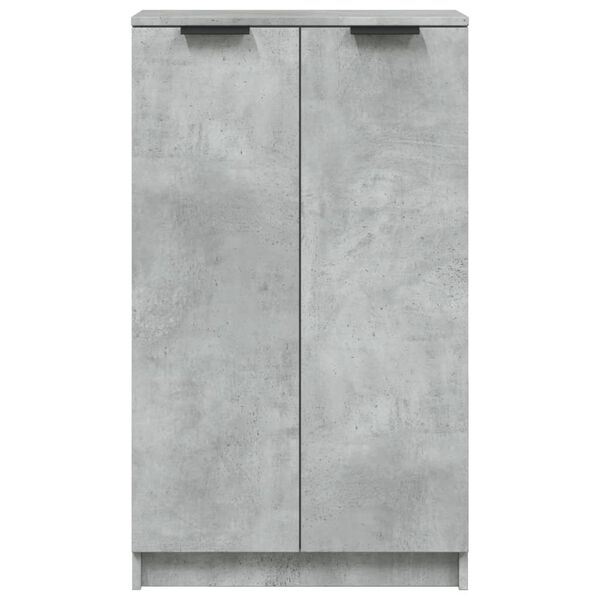 vidaXL Παπουτσοθήκη Γκρι Σκυροδέματος 59x35x100,5 εκ. Επεξεργασμένο Ξύλο