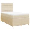 vidaXL &Kappa;&rho;&epsilon;&beta;ά&tau;&iota; Boxspring &mu;&epsilon; &Sigma;&tau;&rho;ώ&mu;&alpha; &Kappa;&rho;&epsilon;&mu; 120x190 &epsilon;&kappa;. &Upsilon;&phi;&alpha;&sigma;&mu;ά&tau;&iota;&nu;&omicron;