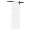 vidaXL &Sigma;&upsilon;&rho;ό&mu;&epsilon;&nu;&eta; &Pi;ό&rho;&tau;&alpha; 78 x 211 cm &Epsilon;&pi;&epsilon;&xi;&epsilon;&rho;&gamma;&alpha;&sigma;&mu;έ&nu;&omicron; &Xi;ύ&lambda;&omicron; &Lambda;&epsilon;&upsilon;&kappa;ό &kappa;&alpha;&iota; &Mu;&alpha;ύ&rho;&omicron;