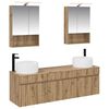 vidaXL &Sigma;&epsilon;&tau; &Nu;&tau;&omicron;&upsilon;&lambda;&alpha;&pi;&iota;ώ&nu; &Mu;&pi;ά&nu;&iota;&omicron;&upsilon; 5 pcs Artisan &Delta;&rho;&upsilon;&sigmaf; 50 x 14,5 x 70 &epsilon;&kappa;