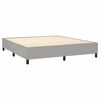 vidaXL &Kappa;&rho;&epsilon;&beta;ά&tau;&iota; Boxspring &mu;&epsilon; &Sigma;&tau;&rho;ώ&mu;&alpha; & LED &Alpha;&nu;.&Gamma;&kappa;&rho;&iota; 160x200&epsilon;&kappa;. &Upsilon;&phi;&alpha;&sigma;&mu;ά&tau;&iota;&nu;&omicron;