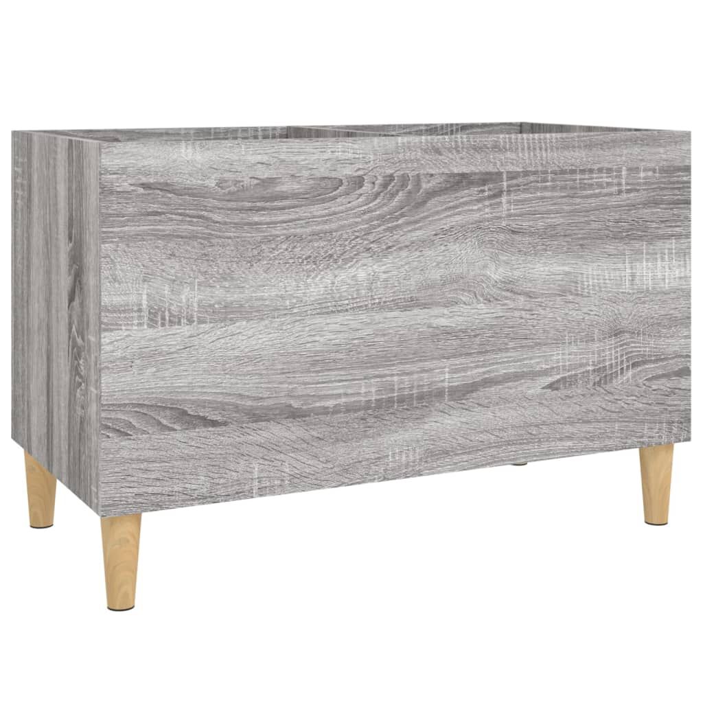 vidaXL Δισκοθήκη Γκρι Sonoma 74,5 x 38 x 48 εκ. από Επεξεργασμένο Ξύλο