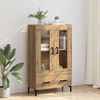 vidaXL Highboard Artisan Oak 69,5 x 31 x 115 &epsilon;&kappa;. &Epsilon;&pi;&epsilon;&xi;&epsilon;&rho;&gamma;&alpha;&sigma;&mu;έ&nu;&omicron; &xi;ύ&lambda;&omicron;