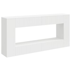 vidaXL &Tau;&rho;&alpha;&pi;έ&zeta;&iota; &kappa;&omicron;&nu;&sigma;ό&lambda;&alpha;&sigmaf; &Rho;&iota;&gamma;έ &Lambda;&epsilon;&upsilon;&kappa;ό&sigmaf; 155 x 29 x 74 &epsilon;&kappa;.