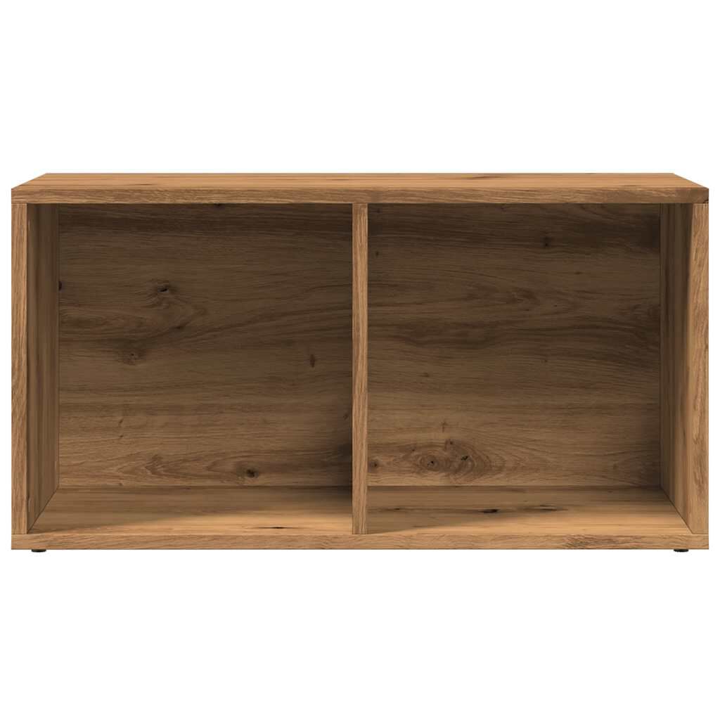 vidaXL LP Κουτί Αποθήκευσης Αρτισιανή Δρυς 69,5x34x36 εκ. Επεξ.Ξύλο