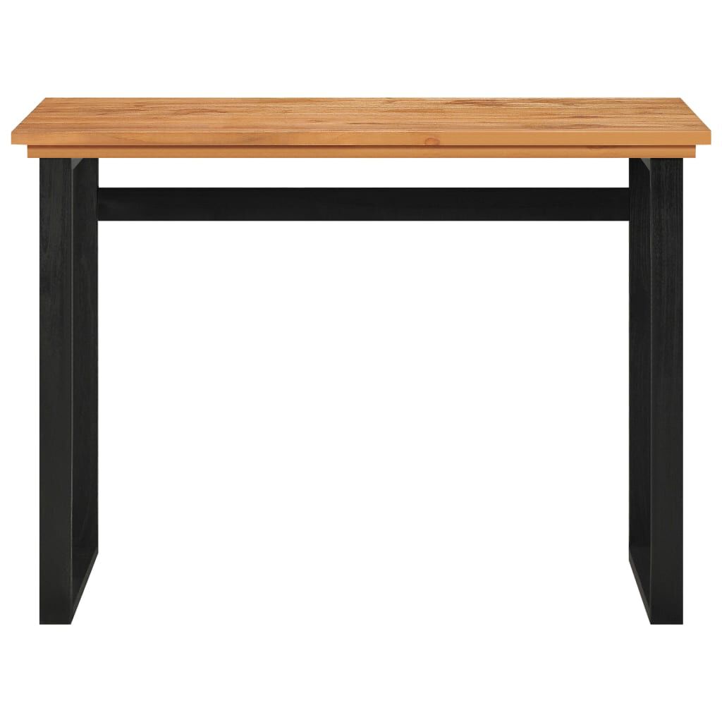 vidaXL Γραφείο 100 x 45 x 75 εκ. από Μασίφ Ξύλο Teak