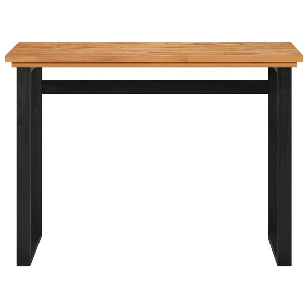 vidaXL Γραφείο 100 x 45 x 75 εκ. από Μασίφ Ξύλο Teak