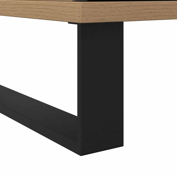 vidaXL Ντουλάπι μπάνιου Δρυς τεχνίτης 30x30x100 cm Κατασκευασμένο ξύλο