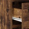 vidaXL Τραπέζι περιποίησης με συρτάρι 3 pcs Καφέ 40 x 41 x 75 εκ