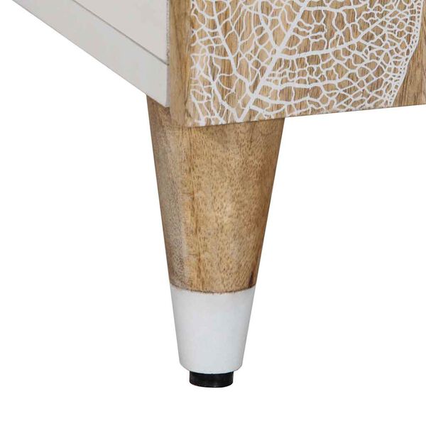 ντουλάπι τηλεόρασης vidaXL 105x33,5x46 cm μασίφ ξύλο Mango
