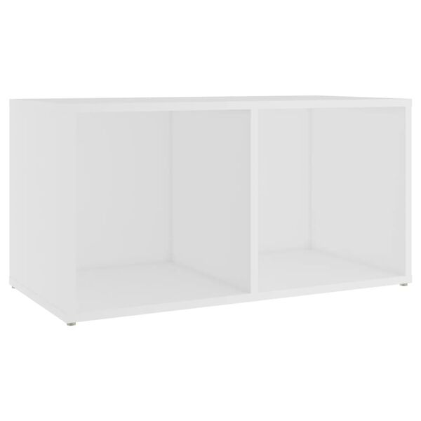 vidaXL Έπιπλο Τηλεόρασης Λευκό 72 x 35 x 36,5 εκ. από Επεξ. Ξύλο