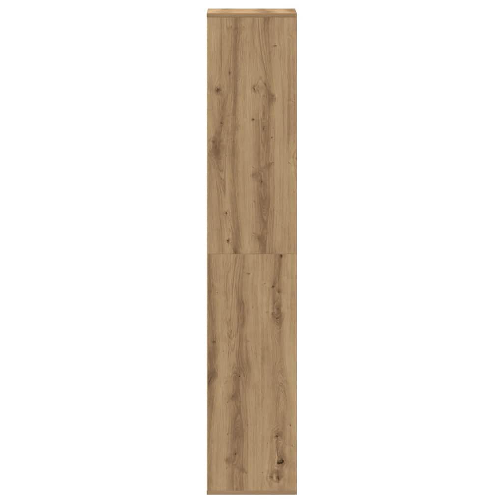 vidaXL Ντουλάπι παπουτσιών Artisan Oak 54x34x183cm Κατασκευασμένο ξύλο