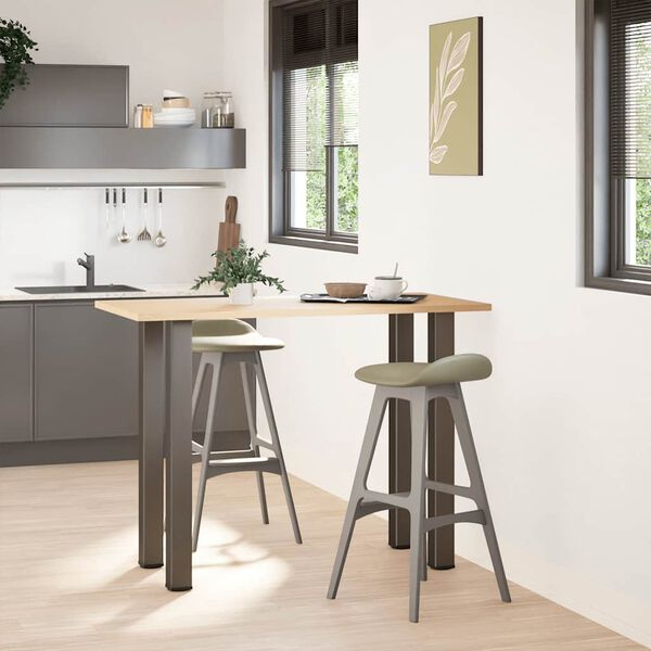 vidaXL &Pi;ό&delta;&iota;&alpha; &Tau;&rho;&alpha;&pi;&epsilon;&zeta;&iota;&omicron;ύ &Mu;&pi;&alpha;&rho; 4 &tau;&epsilon;&mu;. &Phi;&upsilon;&sigma;&iota;&kappa;ό &Alpha;&tau;&sigma;ά&lambda;&iota; 100-102 &epsilon;&kappa;. &Alpha;&tau;&sigma;ά&lambda;&iota;