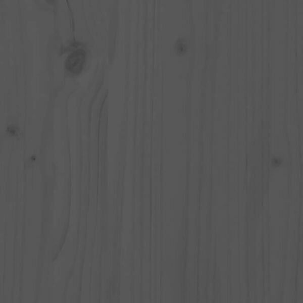 vidaXL Καναπές Κήπου Μεσαίος Γκρι 120 x 80 εκ. από Μασίφ Ξύλο Πεύκου