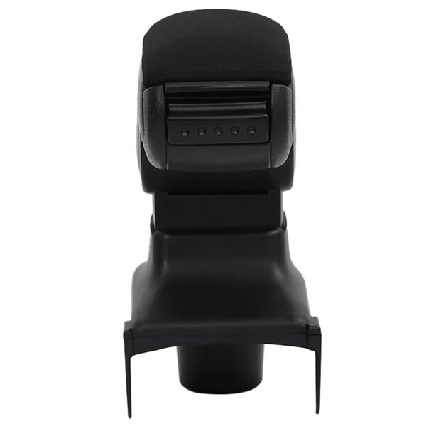 vidaXL Τεμπέλης Αυτοκινήτου Μαύρος 15 x 35 x (30-47) εκ. από ABS