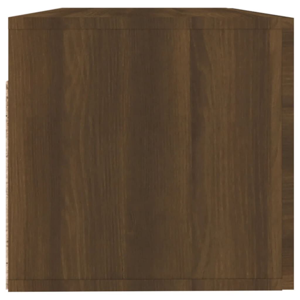 vidaXL Ντουλάπι Τοίχου Καφέ Δρυς 100x36,5x35 εκ. Επεξεργασμένο Ξύλο
