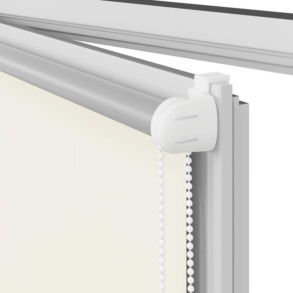 vidaXL Ρολέρ Μπλακάουτ Υπόλευκη 105x130 εκ. Πλάτος υφάσματος 100,7 εκ.