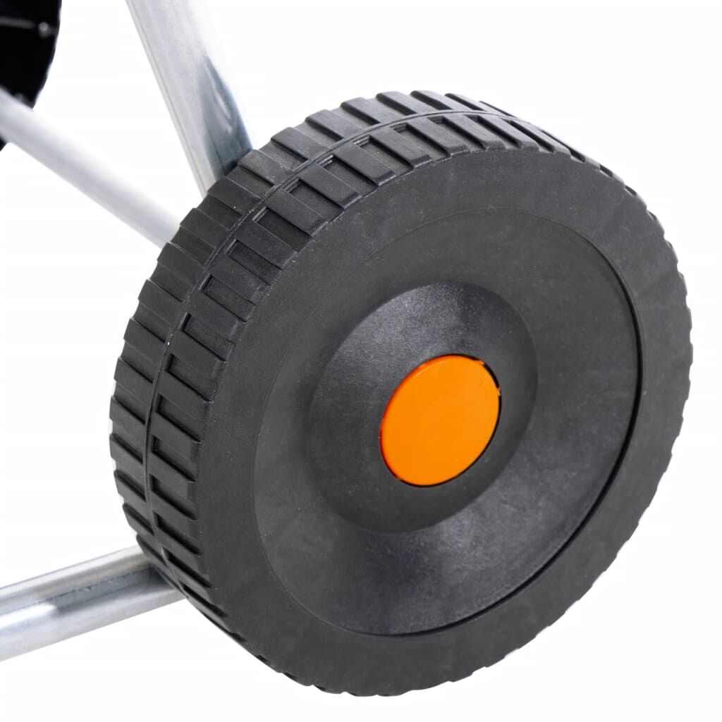 vidaXL Ανέμη Ποτίσματος Τροχήλατη για 50 μ. 1/2" ή 35 μ. 3/4" Ατσάλινη