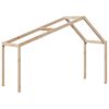 vidaXL &Omicron;&rho;&omicron;&phi;ή &Kappa;&rho;&epsilon;&beta;&alpha;&tau;&iota;&omicron;ύ &Pi;&alpha;&iota;&delta;&iota;&kappa;ή 213x85,5x144,5 &epsilon;&kappa;. &Mu;&alpha;&sigma;ί&phi; &Xi;ύ&lambda;&omicron; &Pi;&epsilon;ύ&kappa;&omicron;&upsilon;
