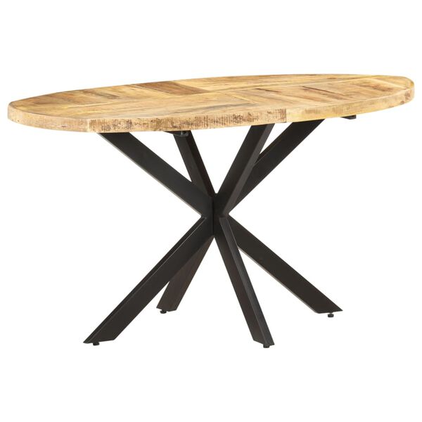 vidaXL Τραπεζαρία 140 x 80 x 75 εκ. από Μασίφ Ξύλο Μάνγκο
